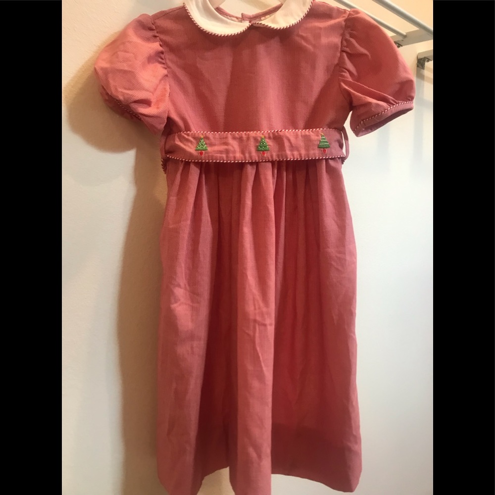 Orient Expressed Holiday Dress w/Embroidered Belt